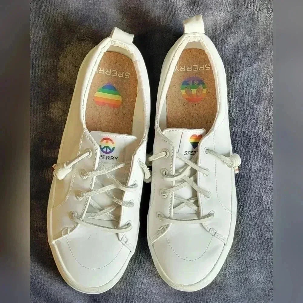 Sperry Pride Crest Vibe Platform Sneaker, size 7.5 - Picture 3 of 11